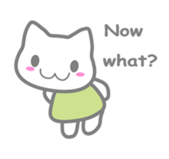 NYA of kitten 2  ( English ) sticker #8992104
