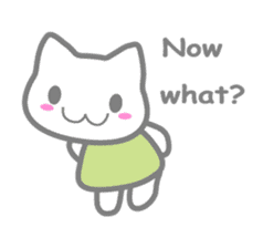 NYA of kitten 2  ( English ) sticker #8992104