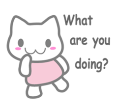 NYA of kitten 2  ( English ) sticker #8992109