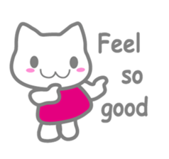 NYA of kitten 2  ( English ) sticker #8992110