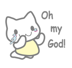 NYA of kitten 2  ( English ) sticker #8992111