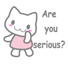 NYA of kitten 2  ( English ) sticker #8992112