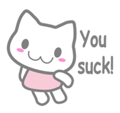 NYA of kitten 2  ( English ) sticker #8992113