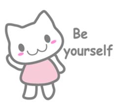 NYA of kitten 2  ( English ) sticker #8992119