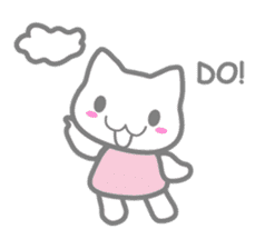 NYA of kitten 2  ( English ) sticker #8992122