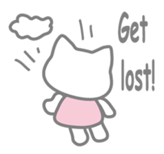 NYA of kitten 2  ( English ) sticker #8992123