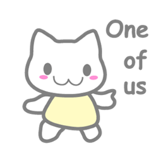 NYA of kitten 2  ( English ) sticker #8992126