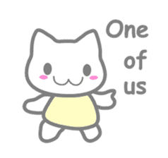NYA of kitten 2  ( English ) sticker #8992126