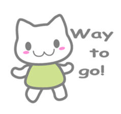 NYA of kitten 2  ( English ) sticker #8992128