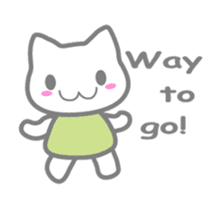 NYA of kitten 2  ( English ) sticker #8992128