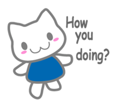 NYA of kitten 2  ( English ) sticker #8992131