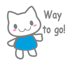 NYA of kitten 2  ( English ) sticker #8992132