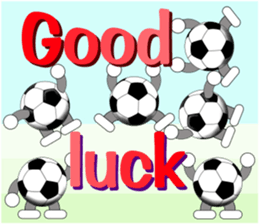 The ball is a friend English ver.2 sticker #8992538