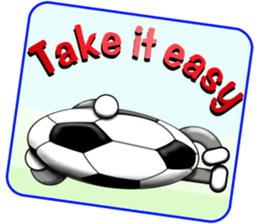 The ball is a friend English ver.2 sticker #8992547