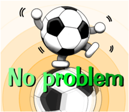 The ball is a friend English ver.2 sticker #8992552