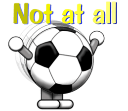 The ball is a friend English ver.2 sticker #8992562