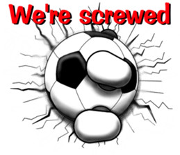 The ball is a friend English ver.2 sticker #8992564