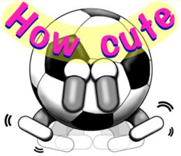 The ball is a friend English ver.2 sticker #8992568