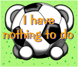 The ball is a friend English ver.2 sticker #8992573