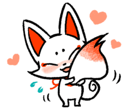 Kyoto Inari fox sticker #8992665