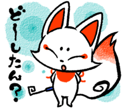Kyoto Inari fox sticker #8992667