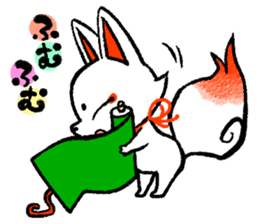 Kyoto Inari fox sticker #8992676