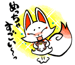 Kyoto Inari fox sticker #8992680