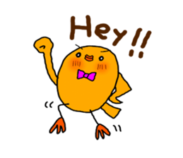 Yellow Little Birds Part5 sticker #8992825