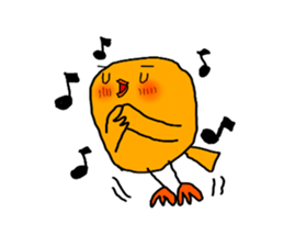 Yellow Little Birds Part5 sticker #8992831