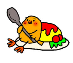 Yellow Little Birds Part5 sticker #8992853