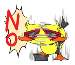 Jason the Giant Duckling sticker #8992857