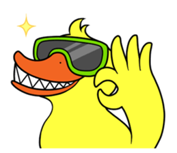 Jason the Giant Duckling sticker #8992858