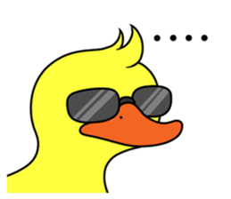 Jason the Giant Duckling sticker #8992860