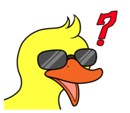 Jason the Giant Duckling sticker #8992861