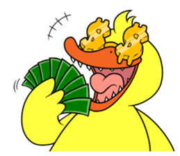 Jason the Giant Duckling sticker #8992865