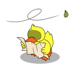 Jason the Giant Duckling sticker #8992867