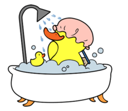 Jason the Giant Duckling sticker #8992869