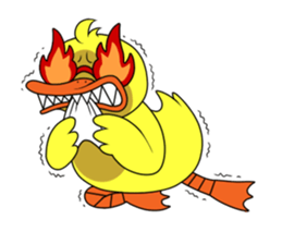 Jason the Giant Duckling sticker #8992871