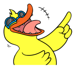 Jason the Giant Duckling sticker #8992877