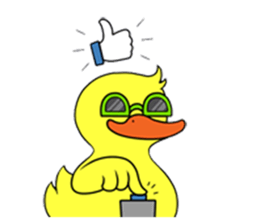 Jason the Giant Duckling sticker #8992884