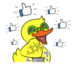 Jason the Giant Duckling sticker #8992885