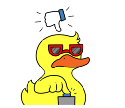Jason the Giant Duckling sticker #8992886