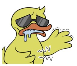 Jason the Giant Duckling sticker #8992890