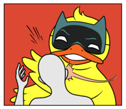 Jason the Giant Duckling sticker #8992892