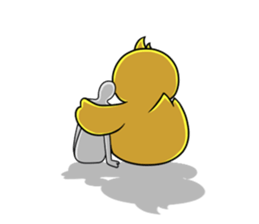 Jason the Giant Duckling sticker #8992893