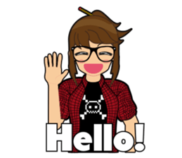 Alice the Young Designer sticker #8992940