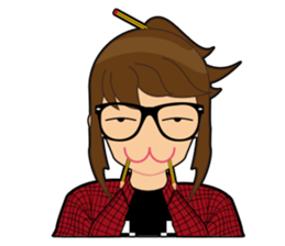 Alice the Young Designer sticker #8992946