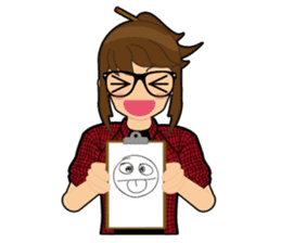 Alice the Young Designer sticker #8992959