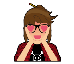 Alice the Young Designer sticker #8992960