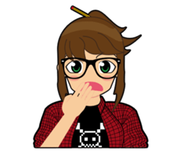 Alice the Young Designer sticker #8992967